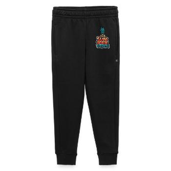 Sommer Vibes Ananas Design - Kinder/Teenager Premium Sweathose - Schwarz - Vorne - AI Model Kid Male (0cm)
