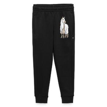 Cheval Halloween fantôme - Pantalon de survêtement enfant/adolescent premium - noir - Devant - AI Model Kid Male (0cm)