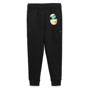 Bébé dinosaure dans l’œuf - Pantalon de survêtement enfant/adolescent premium - noir - Devant - AI Model Kid Male (0cm)