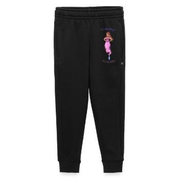 Génie - Pantalon de survêtement enfant/adolescent premium - noir - Devant - AI Model Kid Male (0cm)