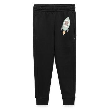 little cute bear as an astronaut - Kids’/Teens' Premium Sweatpants - black - Front - AI Model Kid Male (0cm)
