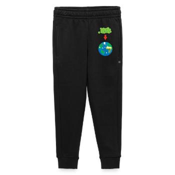 Erbsen auf der Erde - Kinder/Teenager Premium Sweathose - Schwarz - Vorne - AI Model Kid Male (0cm)