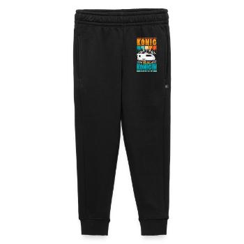 Camper Camping Wohnwagen Spruch - Kinder/Teenager Premium Sweathose - Schwarz - Vorne - AI Model Kid Male (0cm)