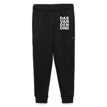 Das van den ond. Chemises en dialecte anversois - Pantalon de survêtement enfant/adolescent premium - noir - Devant - AI Model Kid Male (0cm)