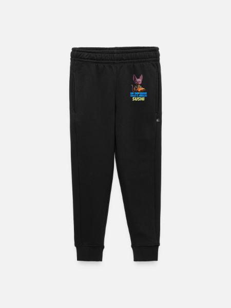 Un_Dio_e_il_Sushi_Perfetto - Kids’/Teens' Premium Sweatpants - black