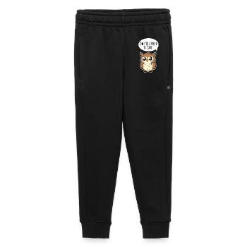 Owl you need is LOVE! Sagt die niedliche Eule - Kinder/Teenager Premium Sweathose - Schwarz - Vorne - AI Model Kid Male (0cm)