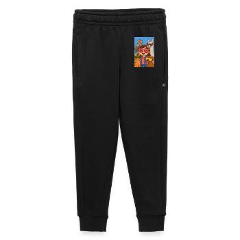 Sonnenbrillen-Abenteuer mit Tierfreunden - Kinder/Teenager Premium Sweathose - Schwarz - Vorne - AI Model Kid Male (0cm)