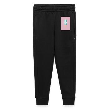 Ruban cadeau Popsicle pastel - Pantalon de survêtement enfant/adolescent premium - noir - Devant - AI Model Kid Male (0cm)