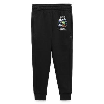 Passive Ability: Weather Oracle | Weatherman - Kids’/Teens' Premium Sweatpants - black - Front - AI Model Kid Male (0cm)