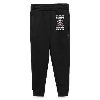 Nur Noch Eine Runde Dann Hör Ich Auf Faultier - Kinder/Teenager Premium Sweathose - Schwarz - Vorne - AI Model Kid Male (0cm)
