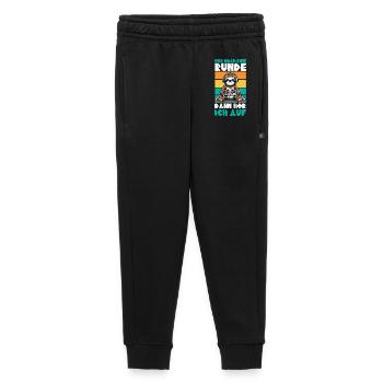 Nur Noch Eine Runde Dann Hör Ich Auf Faultier - Kinder/Teenager Premium Sweathose - Schwarz - Vorne - AI Model Kid Male (0cm)