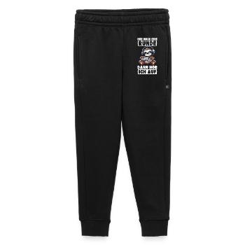 Nur Noch Eine Runde Dann Hör Ich Auf Faultier - Kinder/Teenager Premium Sweathose - Schwarz - Vorne - AI Model Kid Male (0cm)