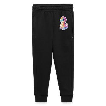 Dinosaur - Kids’/Teens' Premium Sweatpants - black - Front - AI Model Kid Male (0cm)