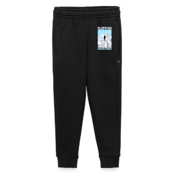 Grimper les délais - Funny Office Workload Mountai - Pantalon de survêtement enfant/adolescent premium - noir - Devant - AI Model Kid Male (0cm)