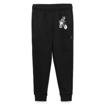 Kuh Fahrrad - Kinder/Teenager Premium Sweathose - Schwarz - Vorne - AI Model Kid Male (0cm)