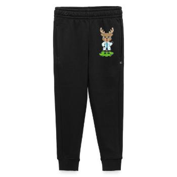 Reindeer Doctor Stethoscope - Kids’/Teens' Premium Sweatpants - black - Front - AI Model Kid Male (0cm)