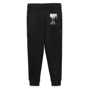 Urban Reflection - Kids’/Teens' Premium Sweatpants - black - Front - AI Model Kid Male (0cm)