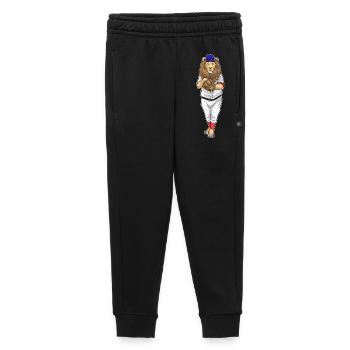 Lion Baseball Gant de baseball Sports - Pantalon de survêtement enfant/adolescent premium - noir - Devant - AI Model Kid Male (0cm)