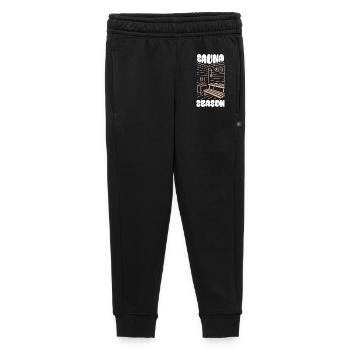 Saison du sauna - Sauna - Dicton - Pantalon de survêtement enfant/adolescent premium - noir - Devant - AI Model Kid Male (0cm)