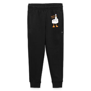Vilain canard - Canard toi ! - Pantalon de survêtement enfant/adolescent premium - noir - Devant - AI Model Kid Male (0cm)