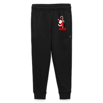 Père Noël et bonbons - Pantalon de survêtement enfant/adolescent premium - noir - Devant - AI Model Kid Male (0cm)