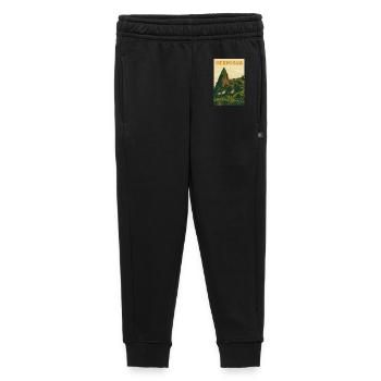 Hermigua - Pantalon de survêtement enfant/adolescent premium - noir - Devant - AI Model Kid Male (0cm)