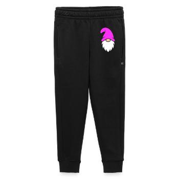 Gnome de Noël au chapeau rose - Pantalon de survêtement enfant/adolescent premium - noir - Devant - AI Model Kid Male (0cm)