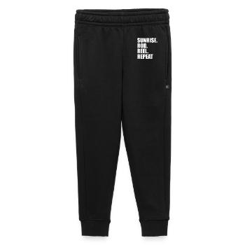 Sunrise Rutenrolle Repeat - Kinder/Teenager Premium Sweathose - Schwarz - Vorne - AI Model Kid Male (0cm)