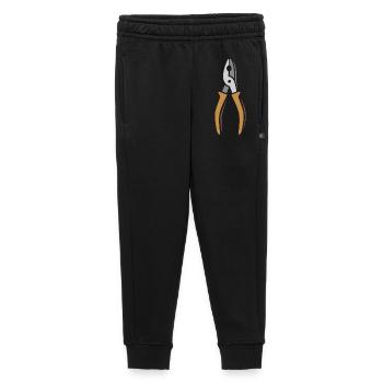 Stylish pliers vector – tool design for handwovens - Kids’/Teens' Premium Sweatpants - black - Front - AI Model Kid Male (0cm)