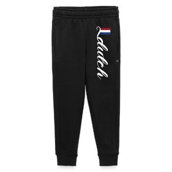 Pays-Bas Pays-Bas Pays-Bas - Pantalon de survêtement enfant/adolescent premium - noir - Devant - AI Model Kid Male (0cm)