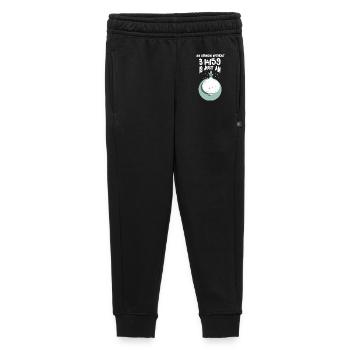 Math Math Teacher Saying Math Teacher Funny - Kids’/Teens' Premium Sweatpants - black - Front - AI Model Kid Male (0cm)