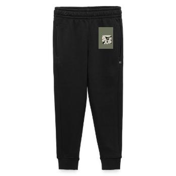 Créer quelque chose Le pouvoir de la créativité - Pantalon de survêtement enfant/adolescent premium - noir - Devant - AI Model Kid Male (0cm)