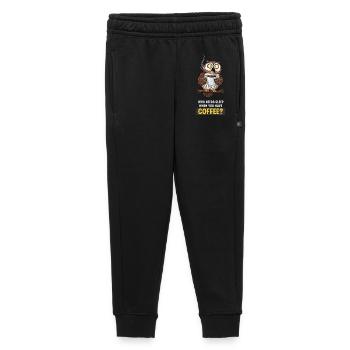 Kaffee Eule - Kinder/Teenager Premium Sweathose - Schwarz - Vorne - AI Model Kid Male (0cm)