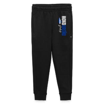 Honduran pride, vertical design - Kids’/Teens' Premium Sweatpants - black - Front - AI Model Kid Male (0cm)