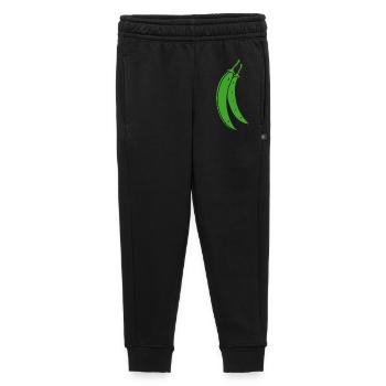 French bean - Kids’/Teens' Premium Sweatpants - black - Front - AI Model Kid Male (0cm)