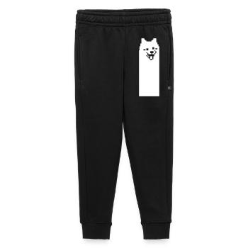 Doge Meme – Iconic Internet Dog in Retro 8-Bit - Kids’/Teens' Premium Sweatpants - black - Front - AI Model Kid Male (0cm)
