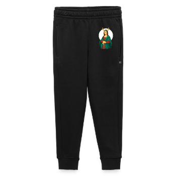 MONA XMAS - spirit of Christmas - Kids’/Teens' Premium Sweatpants - black - Front - AI Model Kid Male (0cm)