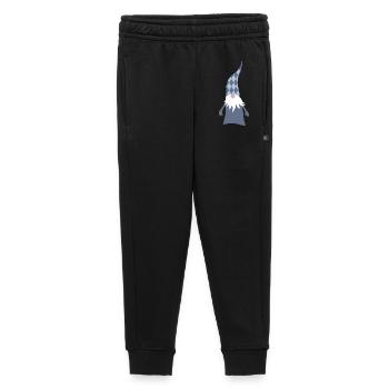 Gnomes Diamants Losanges Forêt de Noël Forêt de Noël - Pantalon de survêtement enfant/adolescent premium - noir - Devant - AI Model Kid Male (0cm)