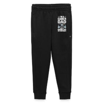 Gamer Dad Like A Normal Dad Only Cooler - Kids’/Teens' Premium Sweatpants - black - Front - AI Model Kid Male (0cm)