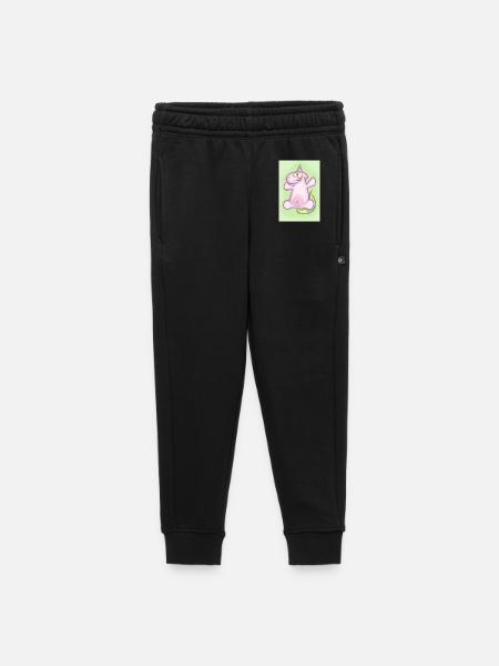 Das Einhorn - Kinder/Teenager Premium Sweathose - Schwarz