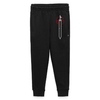 Dragonslayer - Pantalon de survêtement enfant/adolescent premium - noir - Devant - AI Model Kid Male (0cm)