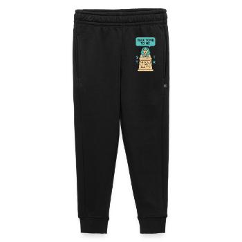 L’archéologie pharaonienne dans l’Égypte ancienne - Pantalon de survêtement enfant/adolescent premium - noir - Devant - AI Model Kid Male (0cm)