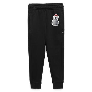 Little penguin in winter magic - Kids’/Teens' Premium Sweatpants - black - Front - AI Model Kid Male (0cm)