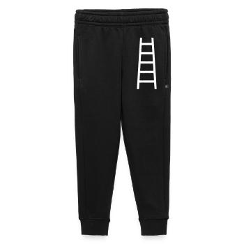 Ladder Craftsman Career Icon Vector - Kids’/Teens' Premium Sweatpants - black - Front - AI Model Kid Male (0cm)