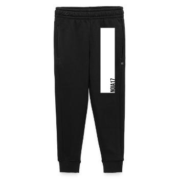 NOIA17 - Kinder/Teenager Premium Sweathose - Schwarz - Vorne - AI Model Kid Male (0cm)