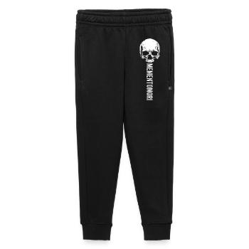 Skull Art Memento Mori - Kids’/Teens' Premium Sweatpants - black - Front - AI Model Kid Male (0cm)