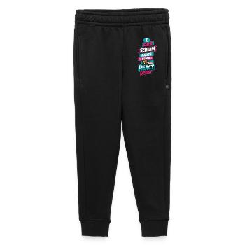 Une fangirl d’anime crie la réaction de l’anime - Pantalon de survêtement enfant/adolescent premium - noir - Devant - AI Model Kid Male (0cm)