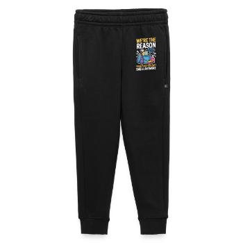 Femme de ménage qui dit un cadeau drôle de femme de ménage - Pantalon de survêtement enfant/adolescent premium - noir - Devant - AI Model Kid Male (0cm)