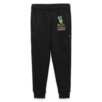 Diving Diver Snorkeling Recreational Diver - Kids’/Teens' Premium Sweatpants - black - Front - AI Model Kid Male (0cm)