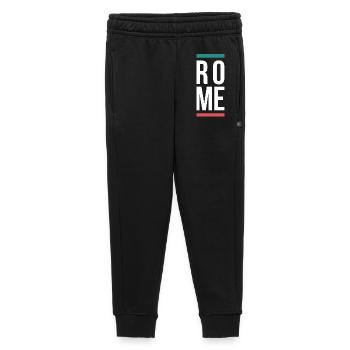 Rome City Bold Typography design - Kids’/Teens' Premium Sweatpants - black - Front - AI Model Kid Male (0cm)